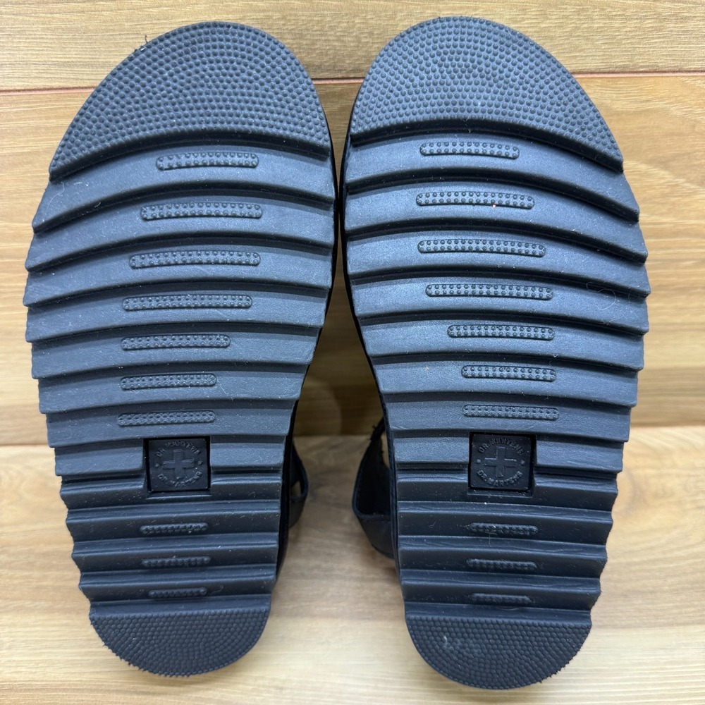 Dr.Martens Blaire Sandals Womens 5 Black Chunky Platform Grunge Edgy Streetwear - Picture 9 of 11